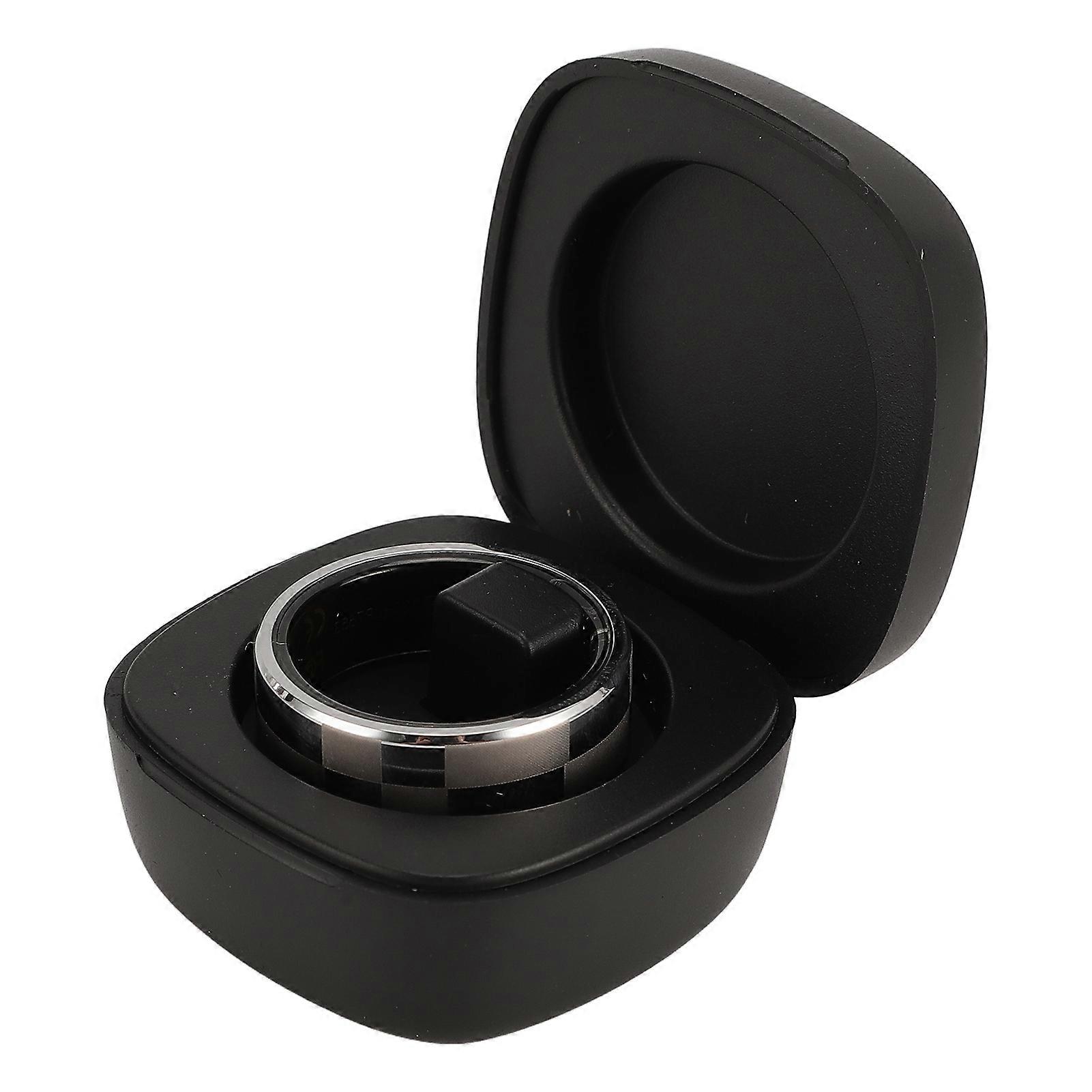 Smart Ring Sports Mode Gesture Control Motion Gaming 50m Water Proof Fitness Tracker Ring with Charging Case No.11 