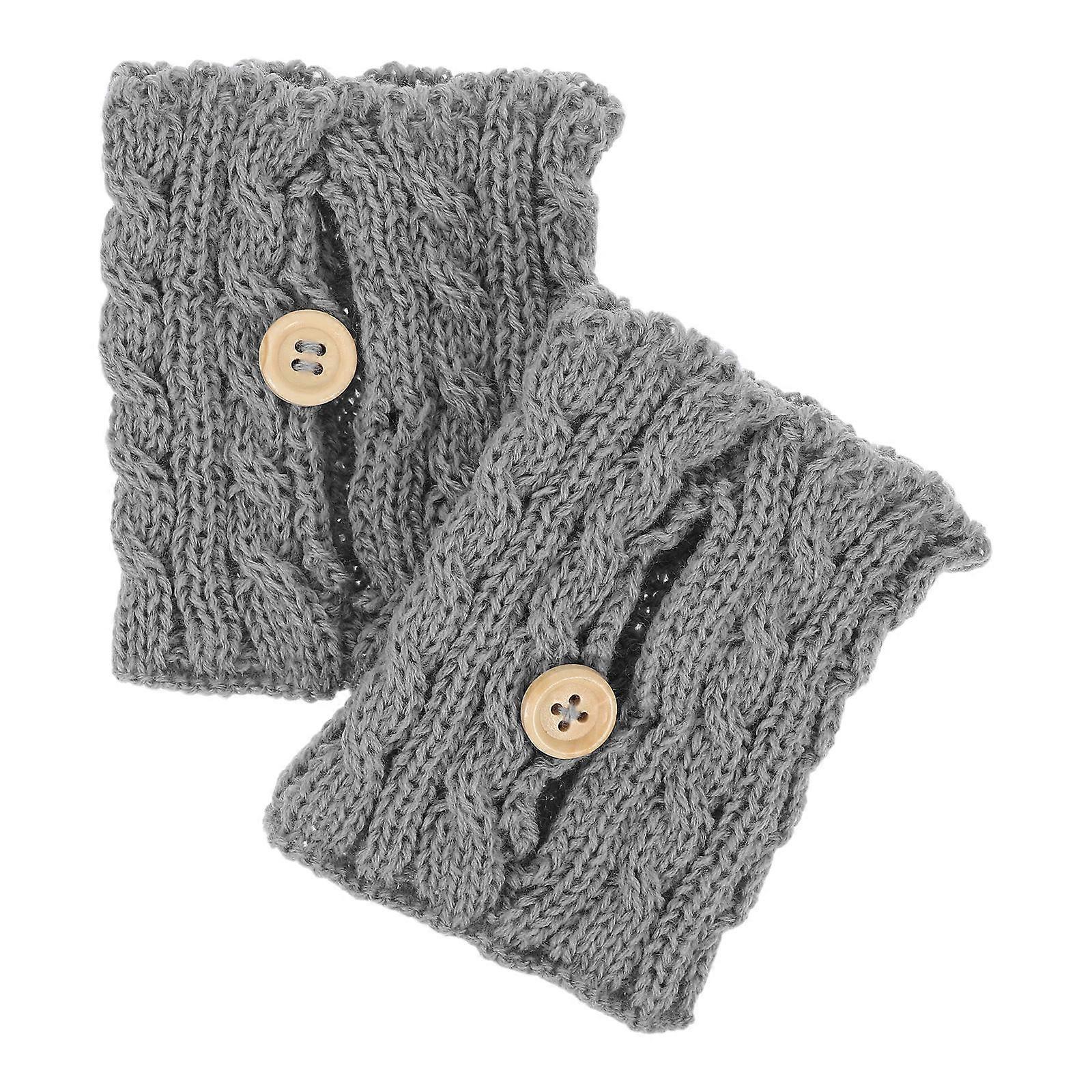 Mug Insulation Sleeve Coffee Mug Sweater Elegant Design Cylindrical Shape Grey Color Heat Protection 2Pcs