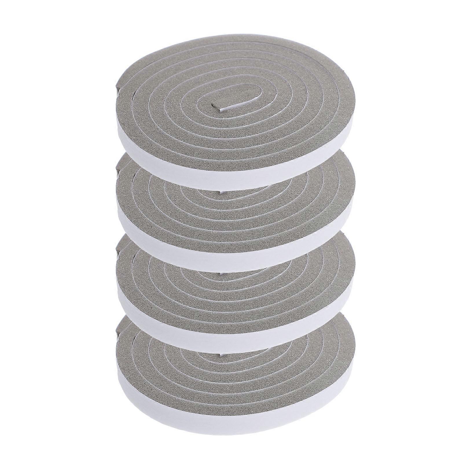 Door Adhesive Strip Anti-Collision Soundproof For Furniture Cupboard 4 Rolls