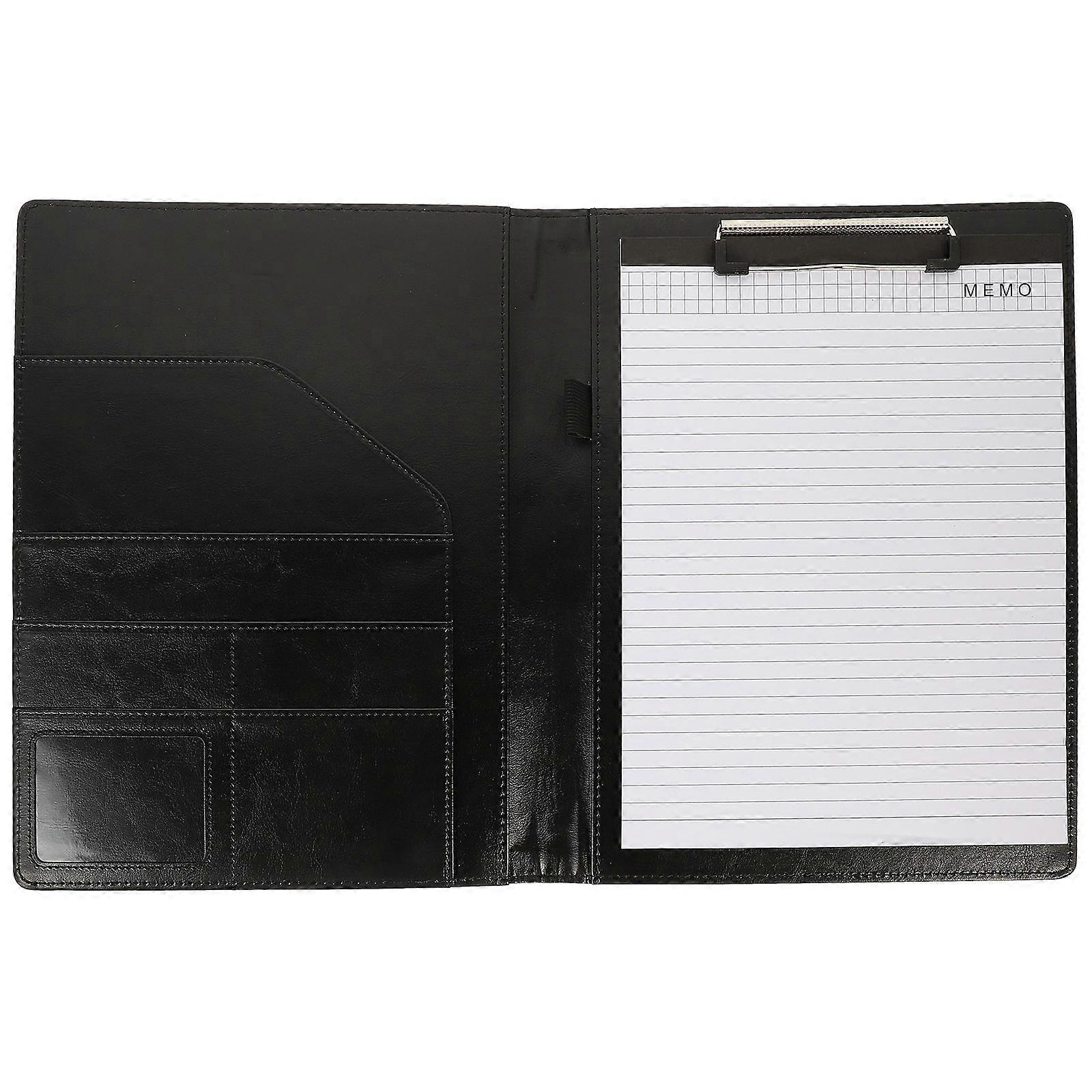 Data File Folder Contract Folder Organizer Rectangular Shape Black 12.65X9.43X0.59in 1Set