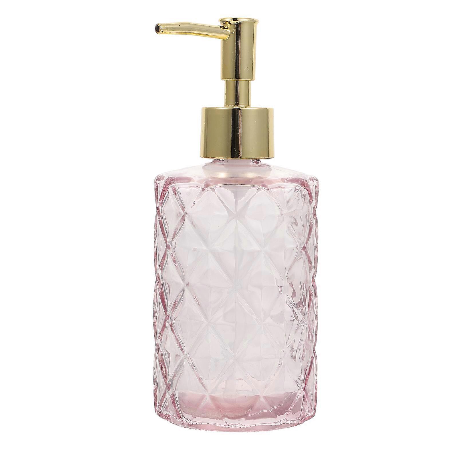 Body Wash Container Press-Type Bottle Storage Holder Square Shape Reusable Home 17.5X7.5X7.5CM 1 Set