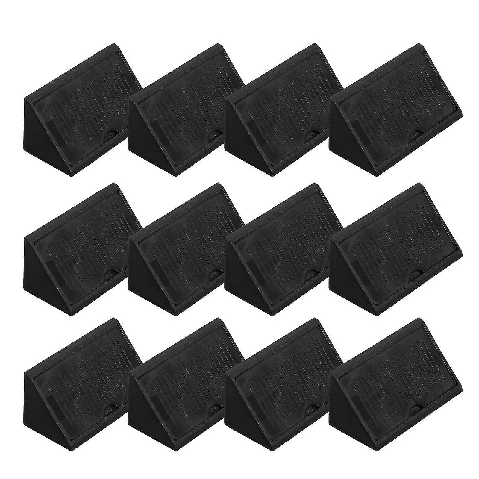 Heavy Duty Corner Bracket Precision Manufacturing Plastic Square Shape For Furniture Assembly And Furniture Connection 50Pcs