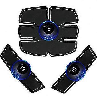 Ems Bauchgurt Bauchmuskel Stimulator Puls Muskeltrainer Arm- und Beintraining Büro Home Gym Fitnessgeräte Usb Wiederaufladbar