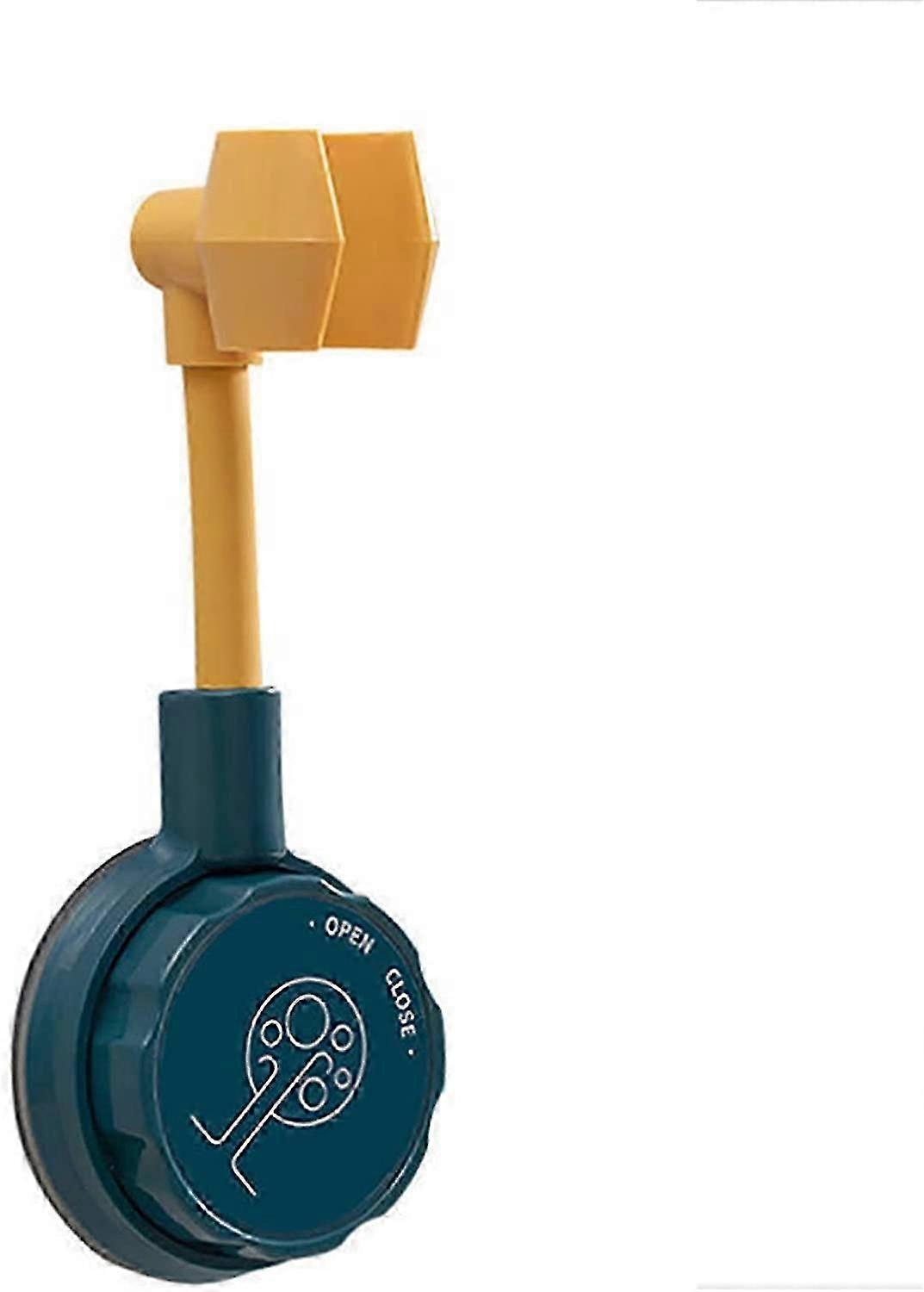 Shower head holder with suction cup, adjustable, shower head wall holder without perforation