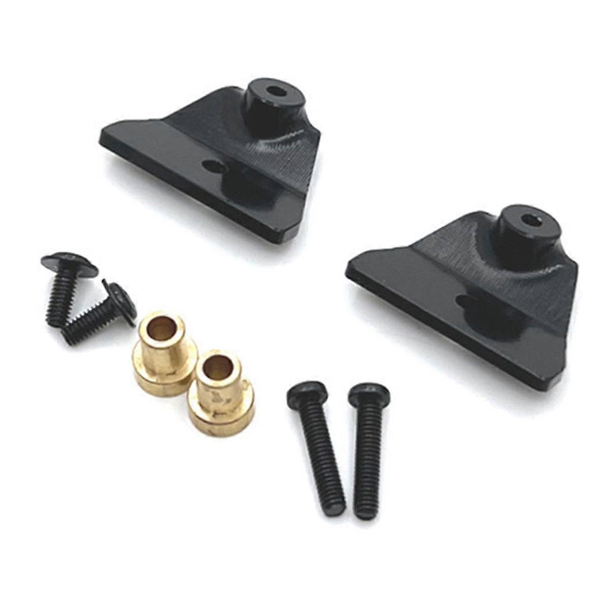 Front Shock Absorber Bracket for MNMODEL 1/12 MN82 LC79 MN78 Black hwy