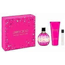 ジミーチュウ - ローズパッションギフトセット EDP 100 ml、ミニチュア EDP 7.5 ml、ボディローション 100 ml