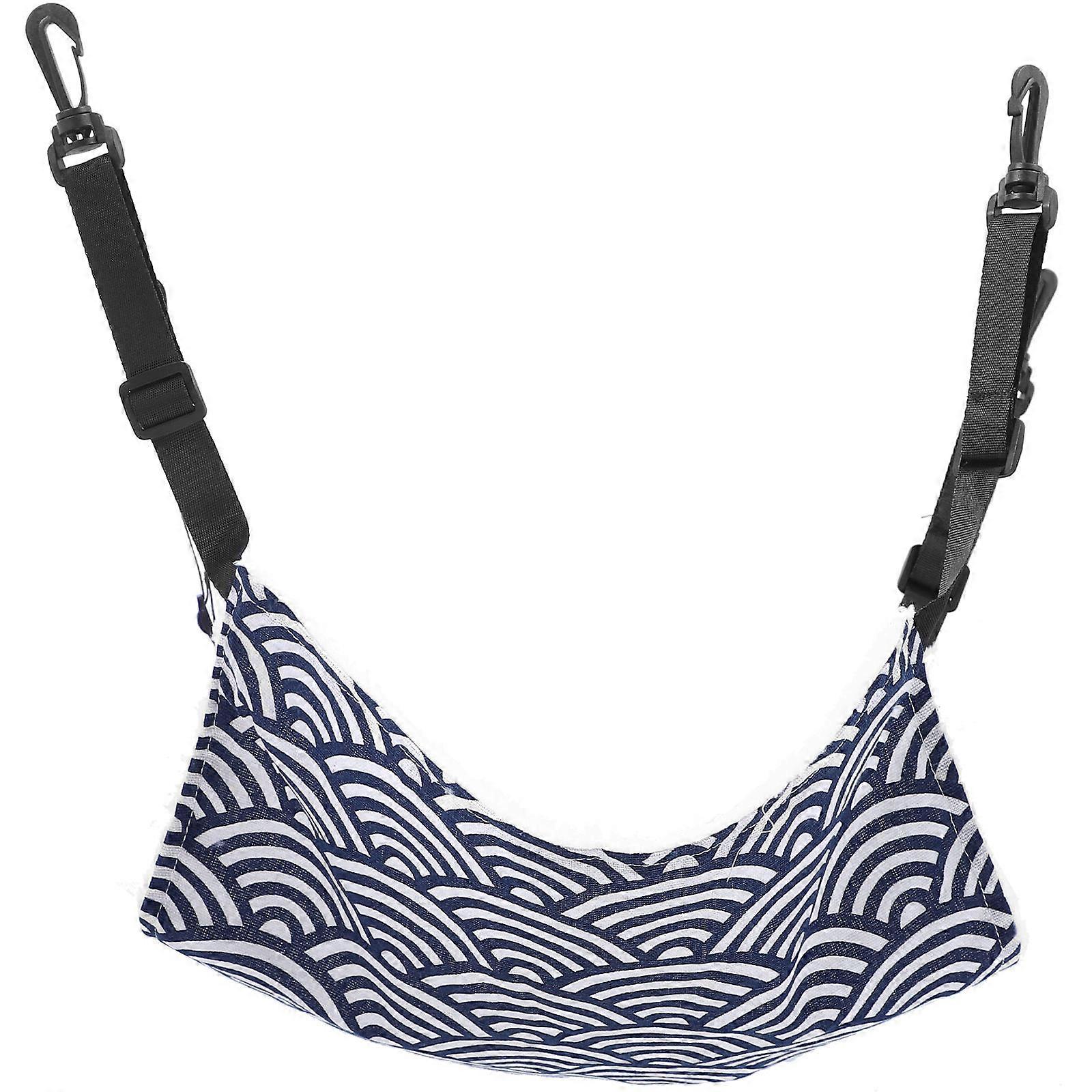 Hammock Small Pet Hanging Bed Breathable Adjustable Straps 1Pcs