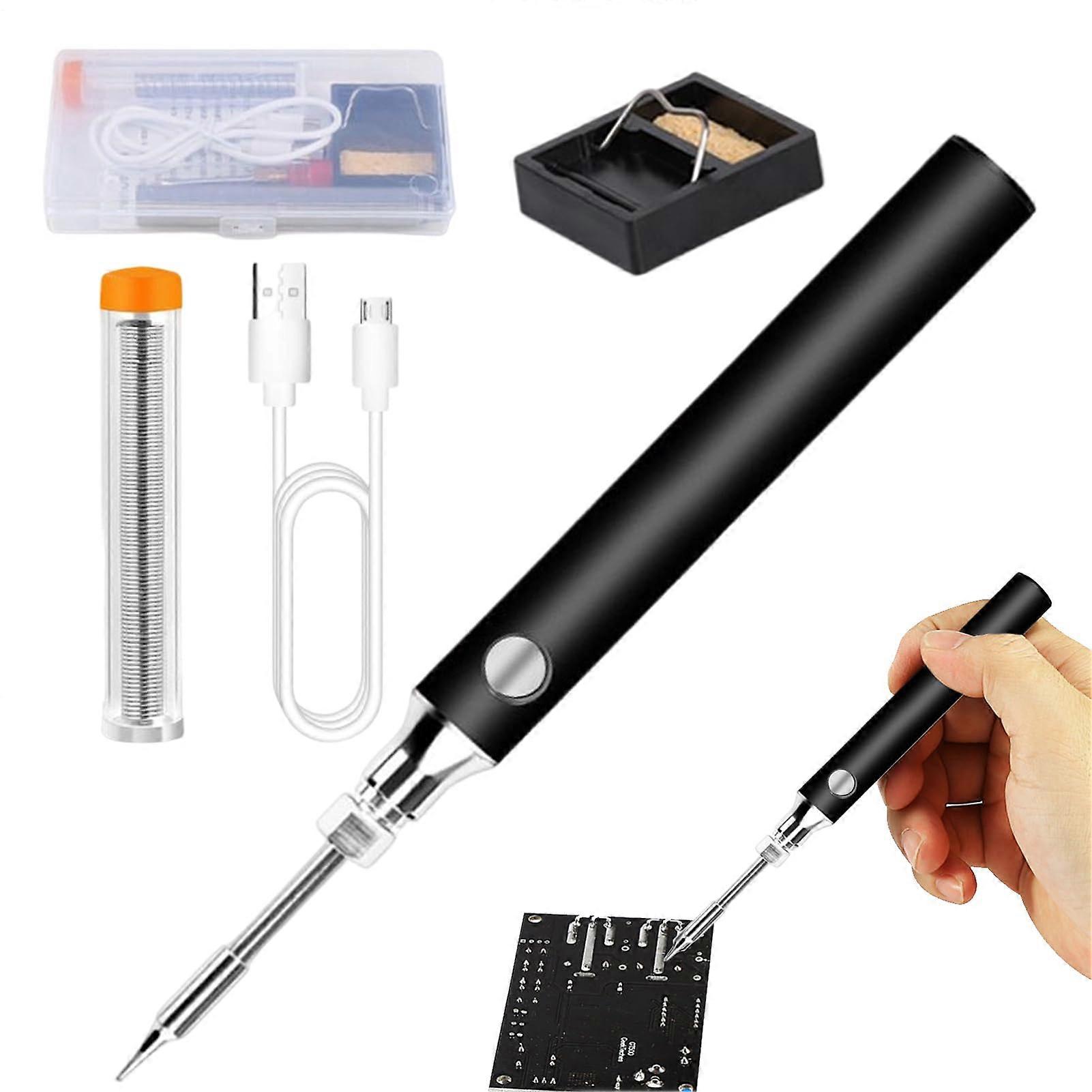 Wireless Soldering Iron 3 Speed Levels Pen Soldering Iron Wireless Precision Tool with Fast Heating for Jewelry Repairs Installation Work