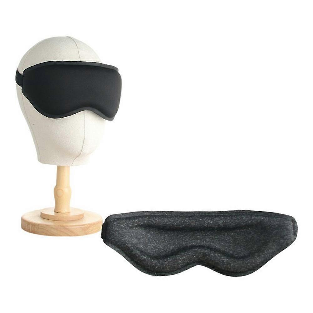 3D Sleep Mask Adjustable Eye Cover for Students Nap Zero Pressure Breathable Blackout Sleeping Aid