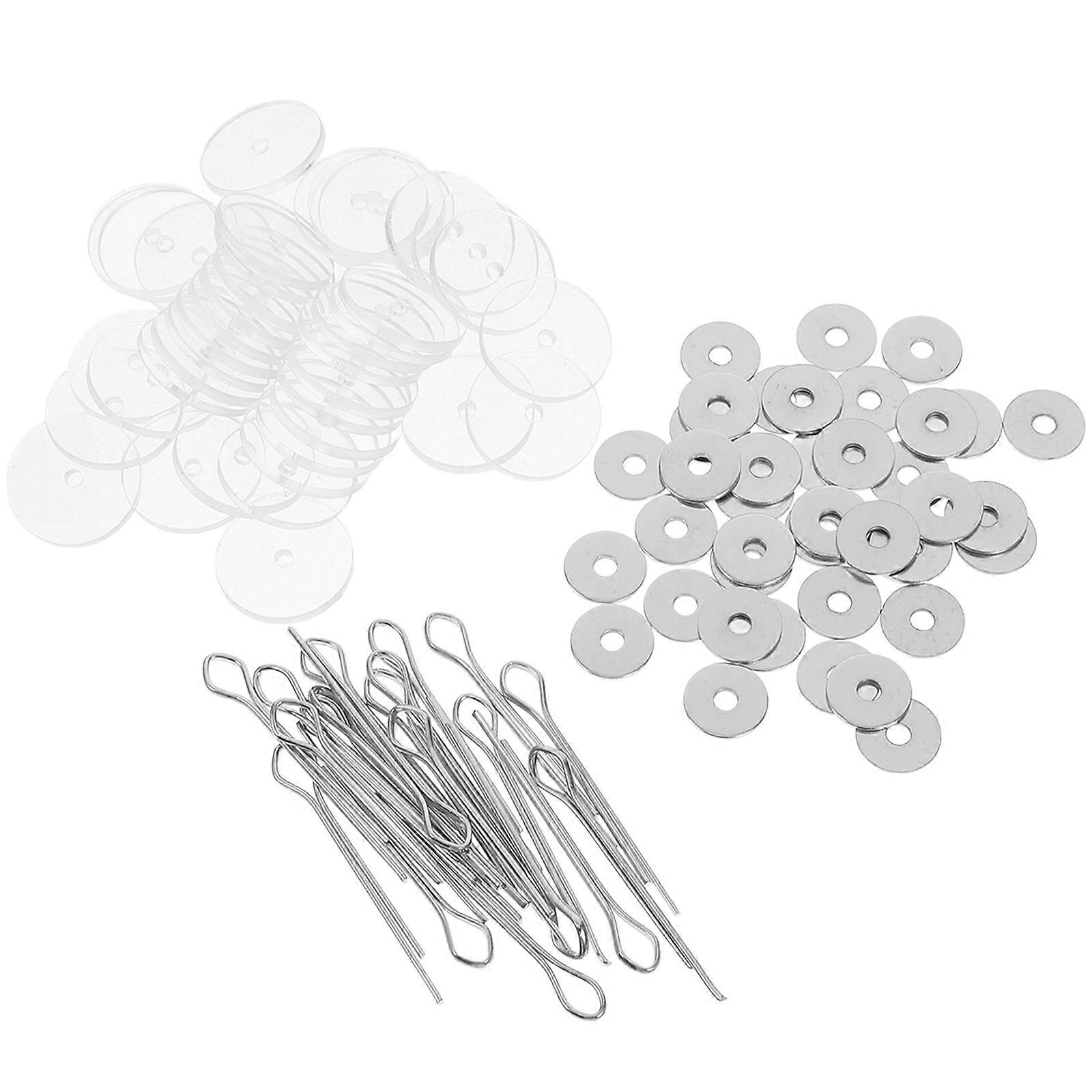 Goupille fendue Extracter Doll Joint Goupille fendue Joints et disques pour l’artisanat fait à la main Fournitures de bricolage Mouvement flexible Multi Acrylique 2 ensembles