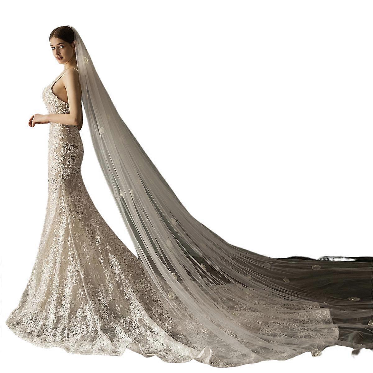 Wedding veil, 3 meters, 1 pc.，887