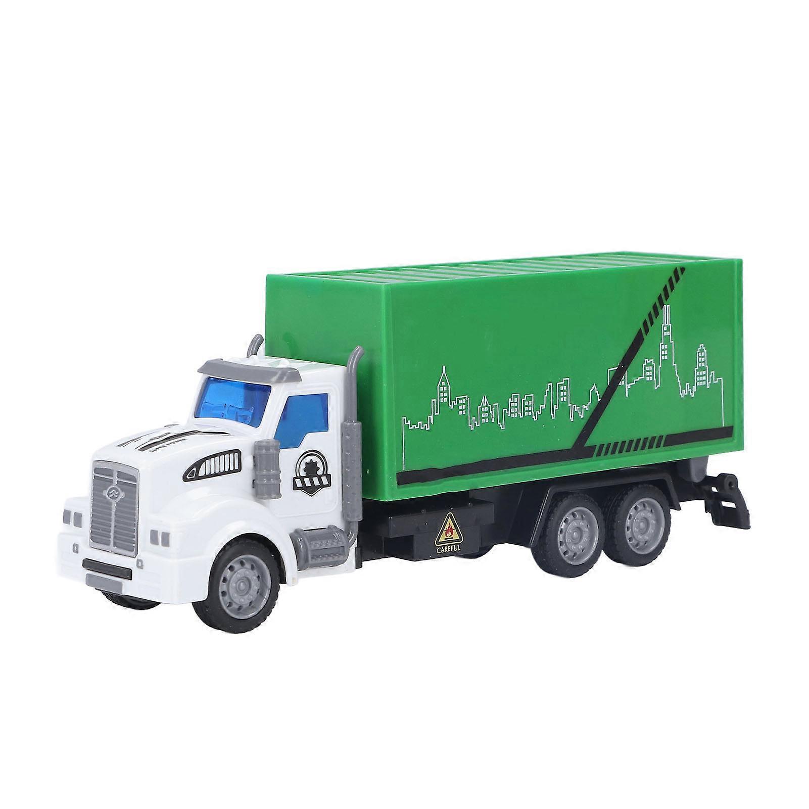 Truck Toy 1:48 Vivid Appearance Bright Colors Easy Operation Pull Back Vehicle Toy for 3 Year Old