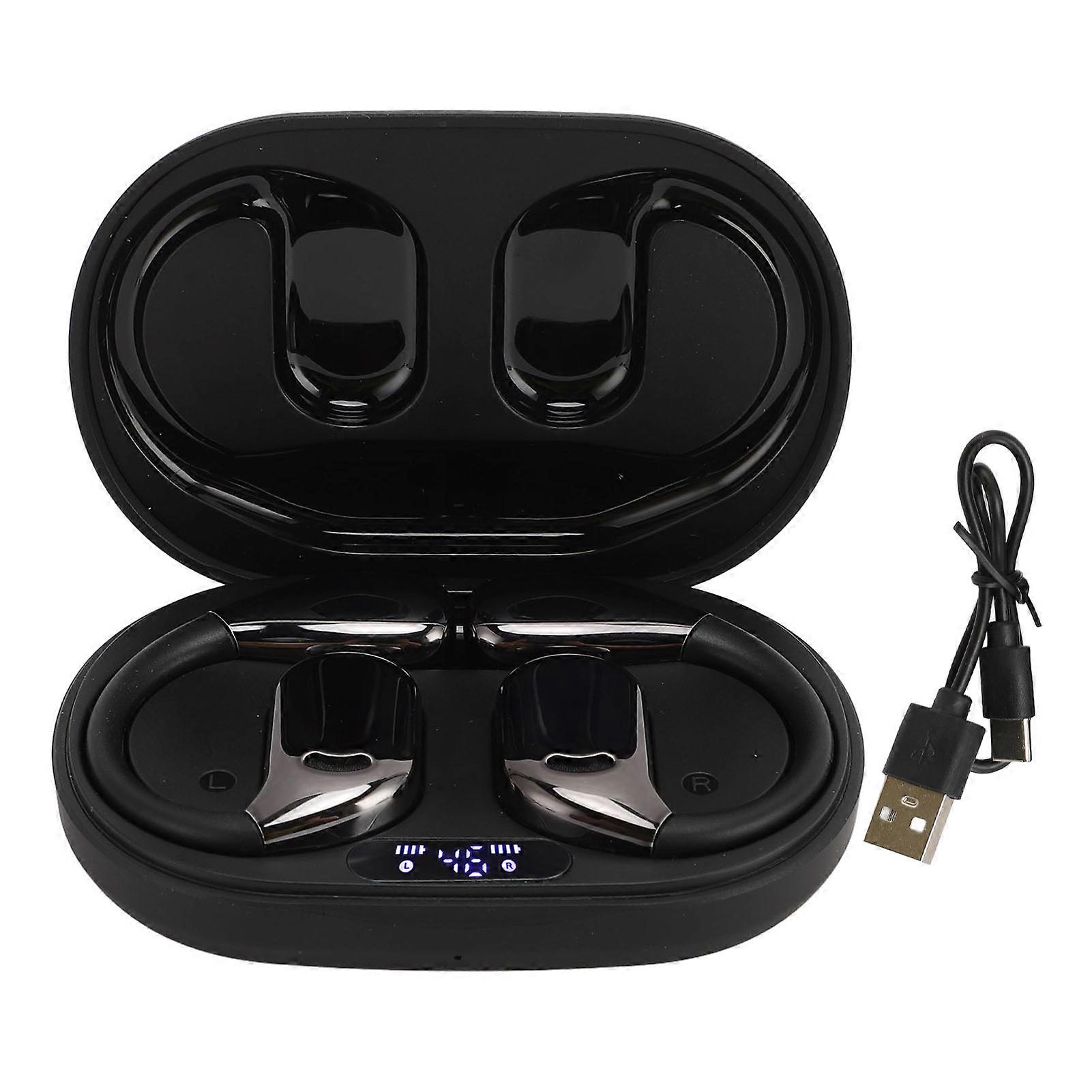 Bluetooth 5.49 Translation Earbuds - 144 Languages, ANC, Android Compatible, Black