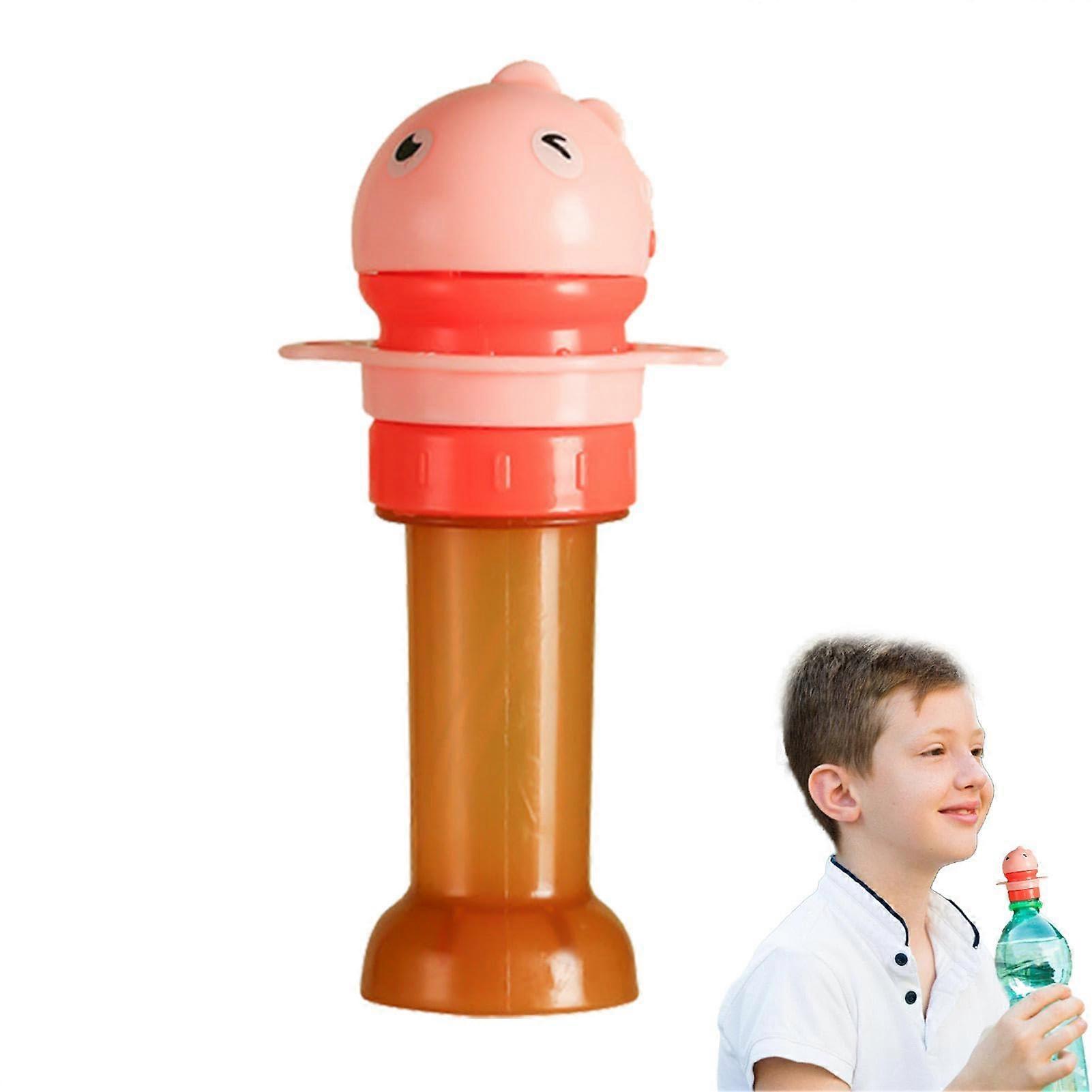 Leak-Proof Silicone Water Bottle Adapter, Reusable Conversion Nozzle for Pink Water Bottles, Compatible with Common Models