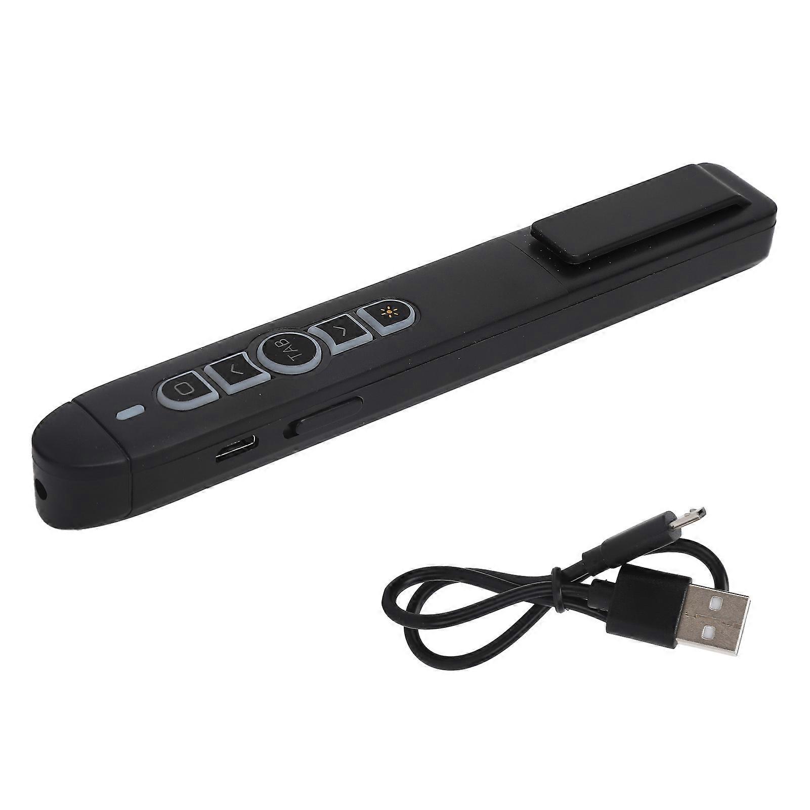 2.4GHz Wireless Presenter Power Point Electronic Remote Control PPT Presentation Laser Clicker