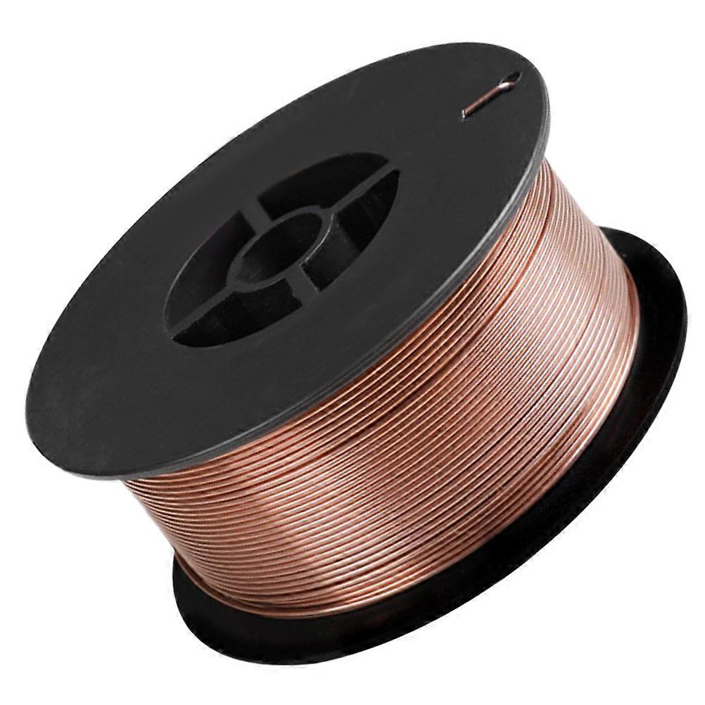 Gasless Carbon Steel Welding Wire Spool Solid Core for High Arc Penetration, Non Deforming Welds in Construction & Versatile Applications
