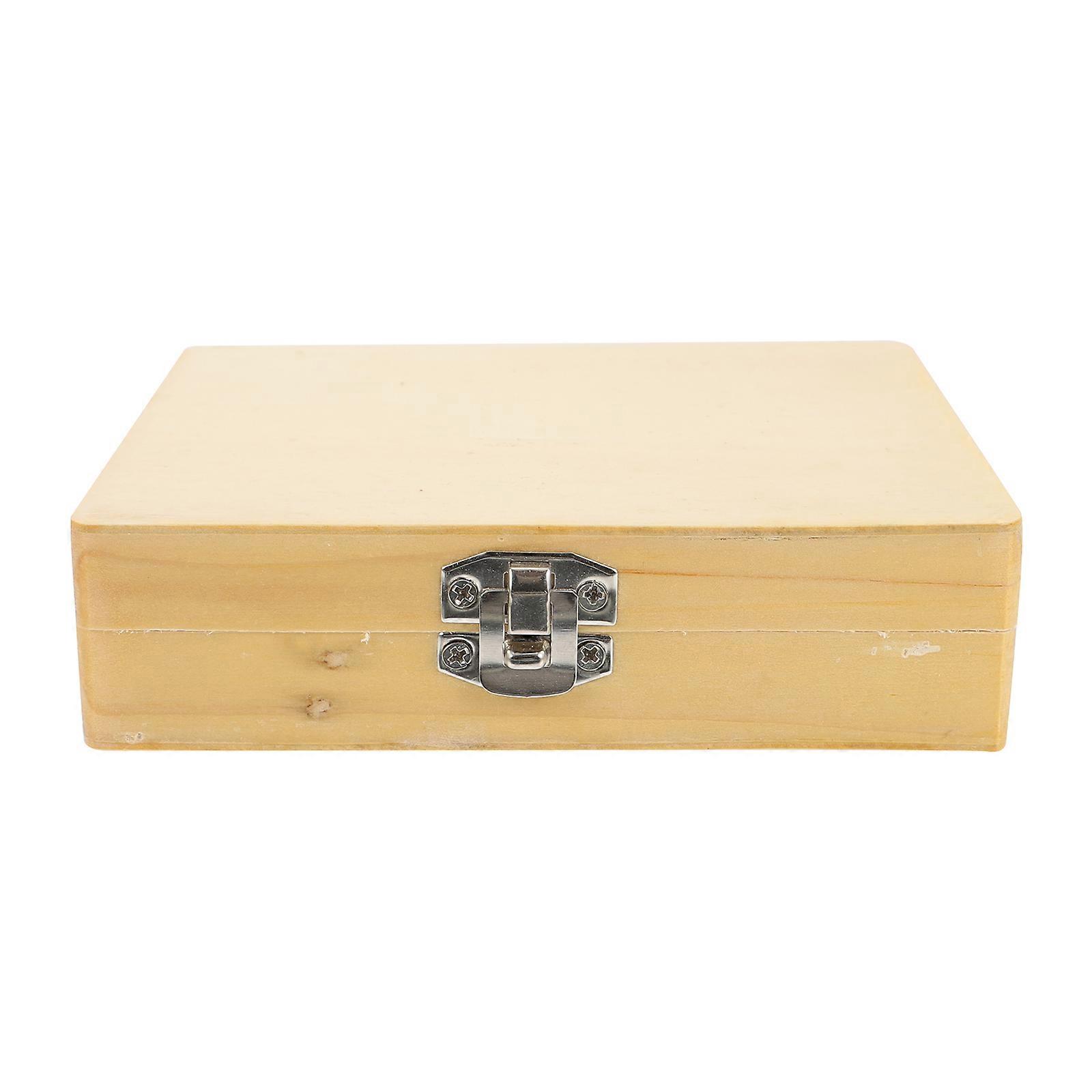 Specimen Slide Container Wooden Microscope Slide Storage Box Identify Slides Researchers 1Pcs