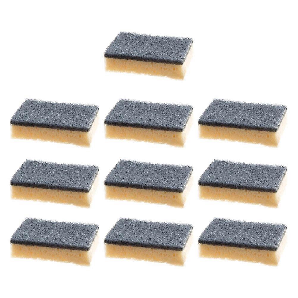 Reusable Kitchen Sponge Non-Scratch Dish Washing Sponge 10 x 6 Cm 10Set