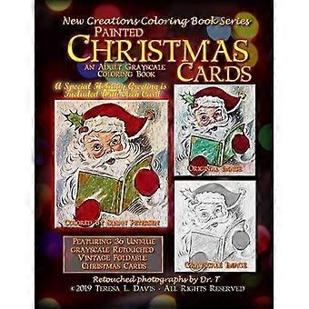 Nouvelles Créations Série de Livres de Coloriage : Cartes de Noël Peintes