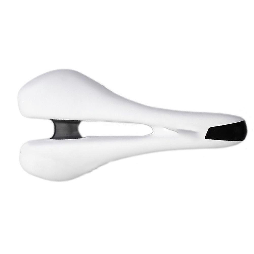 Hollow Design Breathable Saddle Bike Saddles Comfortable Ride White Suitable for Mountain Bikes 1Pack