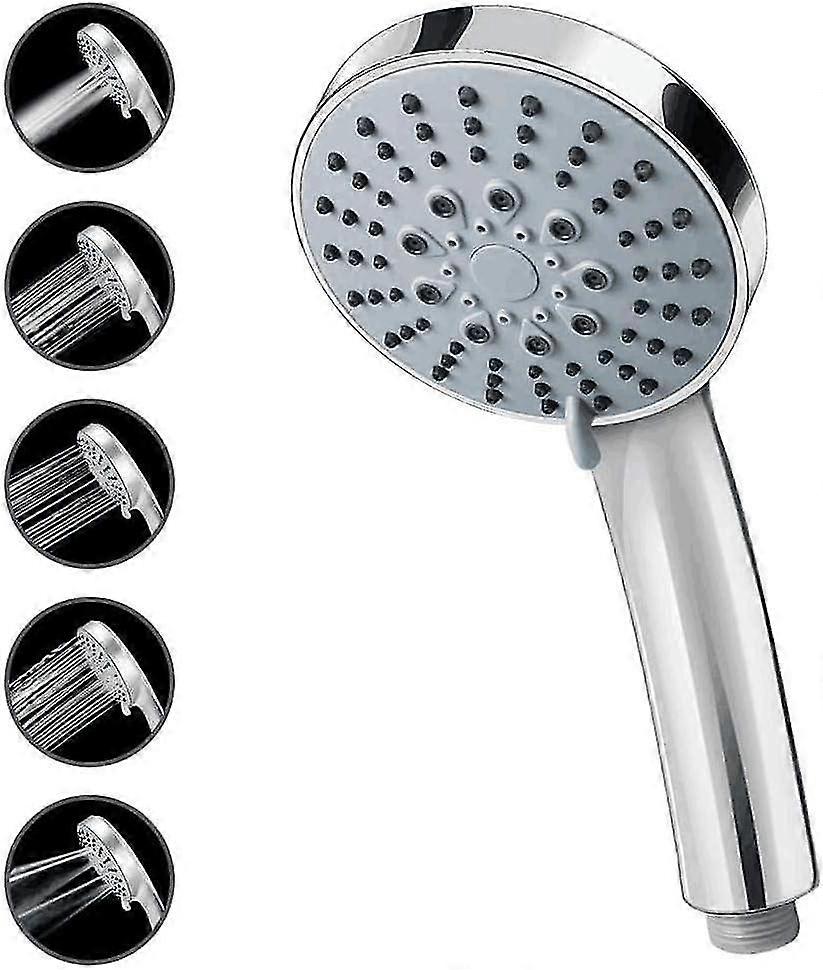 HG 5-Mode Hand Shower - Universal High Pressure Chrome Showerhead