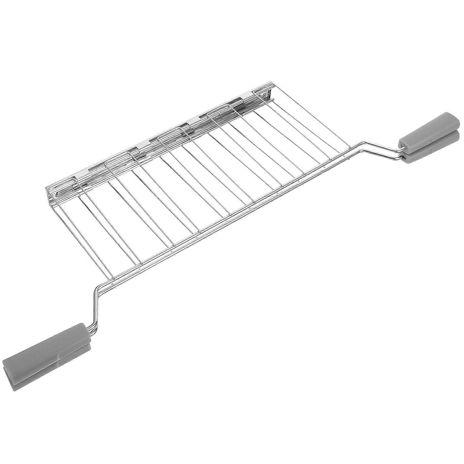 Toast Baking Rack Stainless Steel Toaster Part Breakfast Preparation Sandwich Making 1Pack
