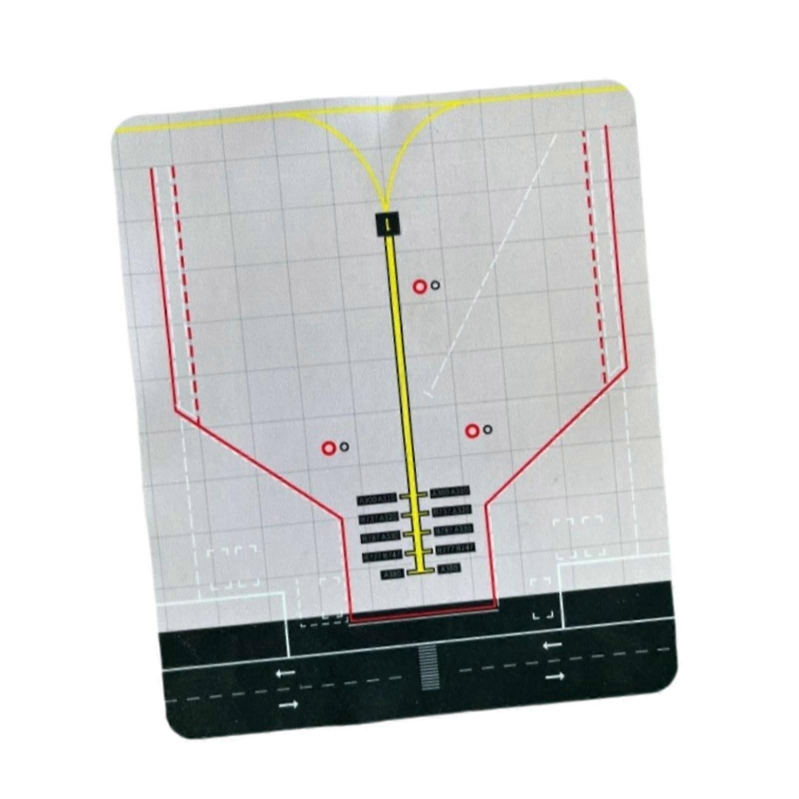 Airplane Parking Lot Model for Collectors, Miniature Display, L