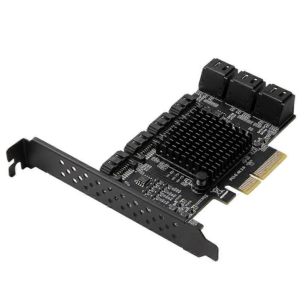 Pcie Expansion Card Adapter 6.0 Communication Rate Large Capacity Server Stable and Lossless 1Pcs