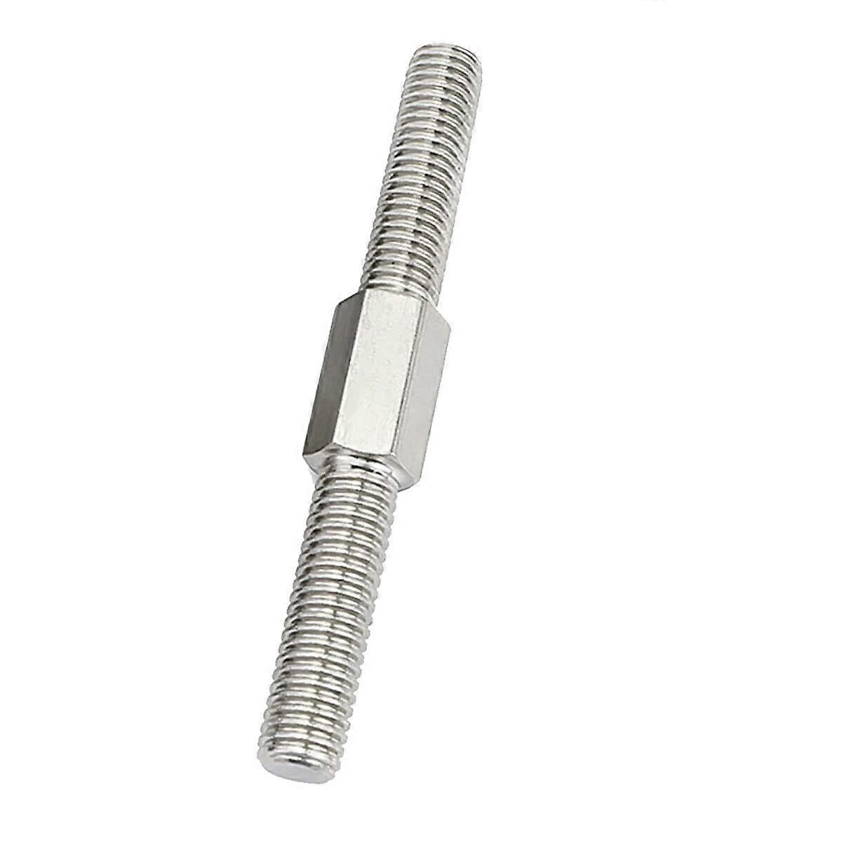 M4/M5 Links Left Right Thread Double Thread Rod Positive Negative Threads Stainless Steel 304 M4x30mm 5Pcs