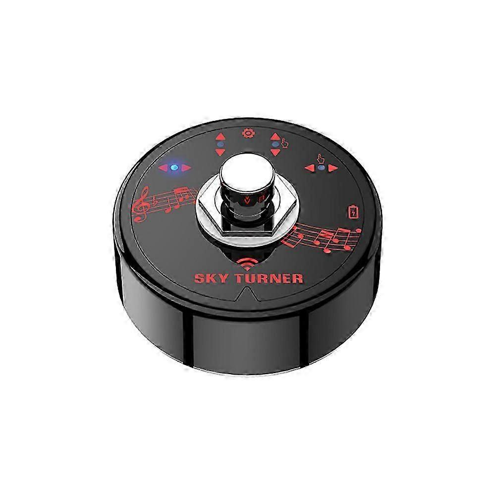 דף Bluetooth דוושת טרנר מתג רגל אלחוטי נטען עבור גיליון מוסיקה