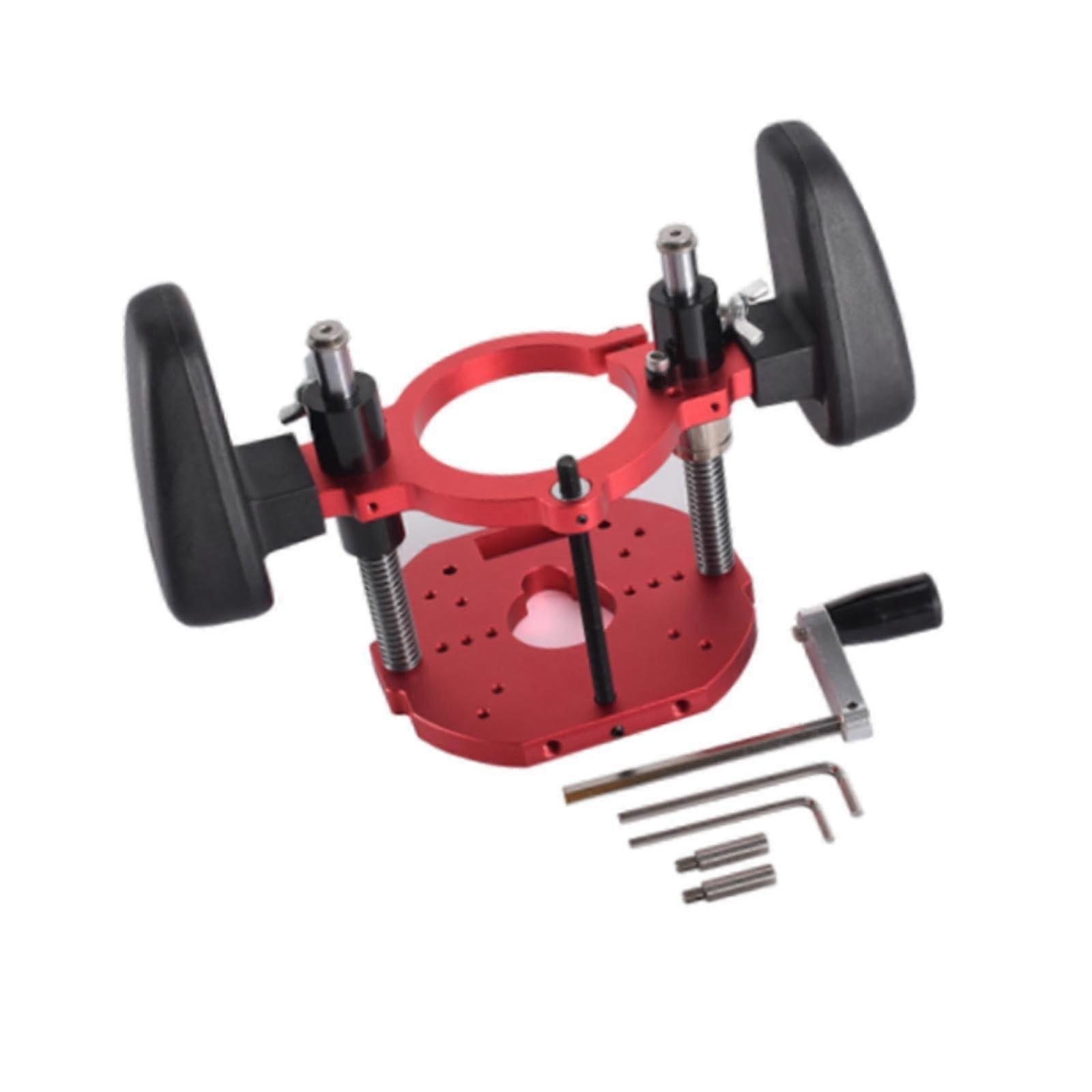 Router Hebesystem, Router Kit, Professional Installation Hole 62 X 70, Accessories, Easy to Install, Precision Router Worktable
