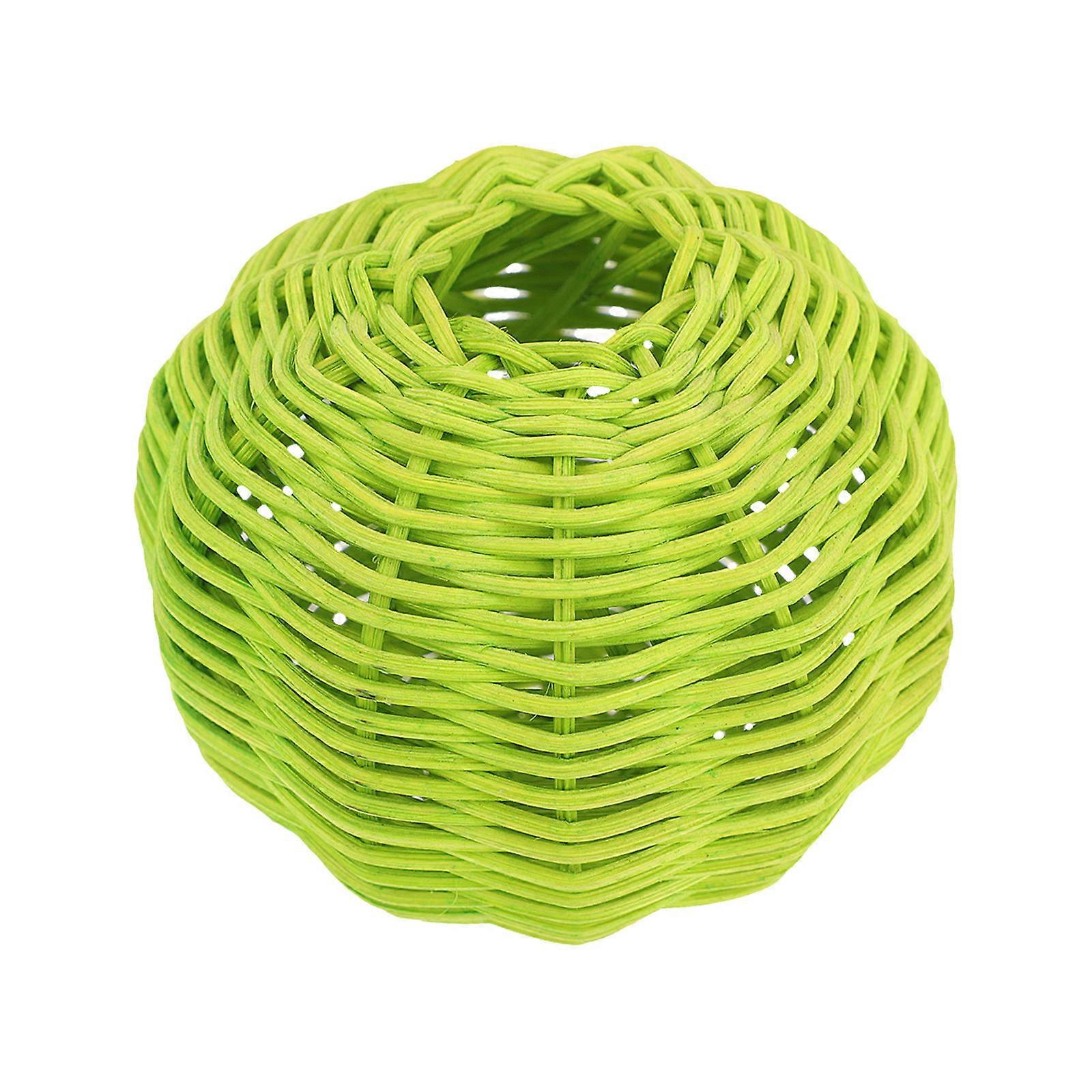 2pcs Rattan Lampshades, Decorative Light Covers for Table Lamps, Easy to Install, Dust Resistant Woven Design, Simple and Elegant for Home Decor