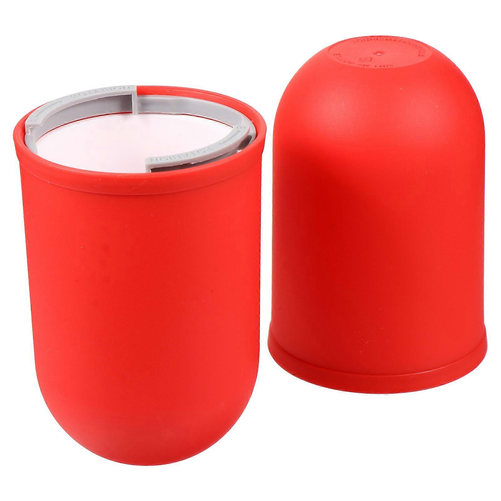 Travel Toothbrush Cup Case Square Plastic Toothpaste Storage Toothbrushes Combs 7.9×3.1×3.1in 1Pack
