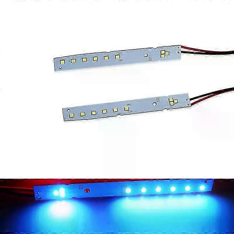 9SMD LED Eyelid Eyebrow Modules for BMW E60 LCI 5 Series (2008-2010) - HID Matching Xenon White Light Upgrade for 528i, 535i, 550i, M5