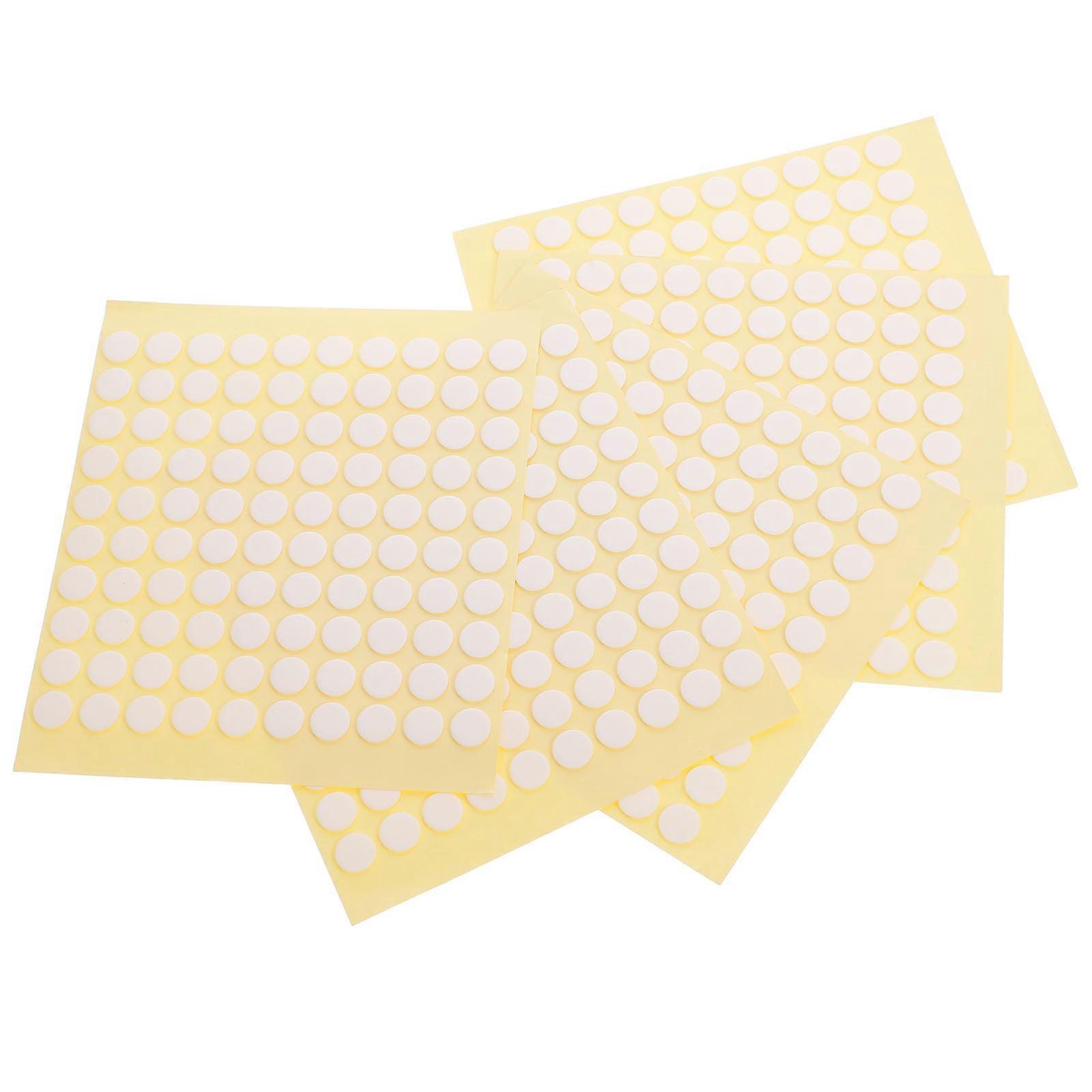 500pcs Double Sided Adhesive Stickers Strong Removable Sticky Tape Dots for Balloon Hanging, Party Decor, DIY Crafts, and Smooth Surface