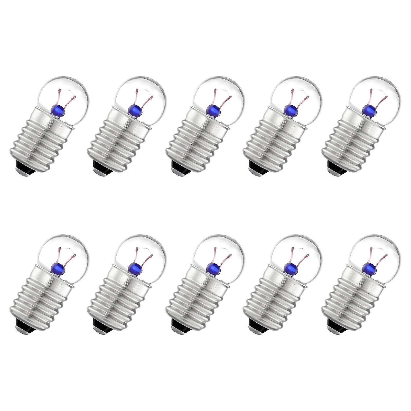 Screw Base Bulbs Light Bulb for Physics Education 10Pcs Pack