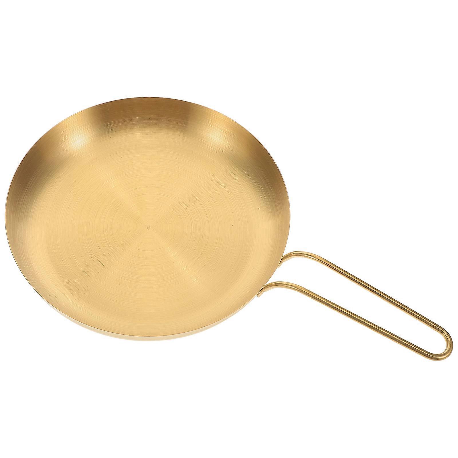 Handheld Plates for Korean BBQ Hot Pot 2pcs Plates with Handle for Buffet Restaurant Sushi Pasta Catering Appetizer Serving