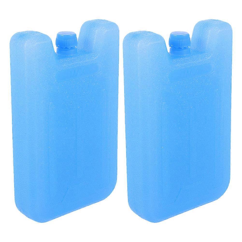 Reusable Ice Packs (2pcs) for Coolers, Sturdy Cooling Bags for Home, Outdoor, and Portable Use – Efficient Freezer Packs for Air Conditioner Fans and