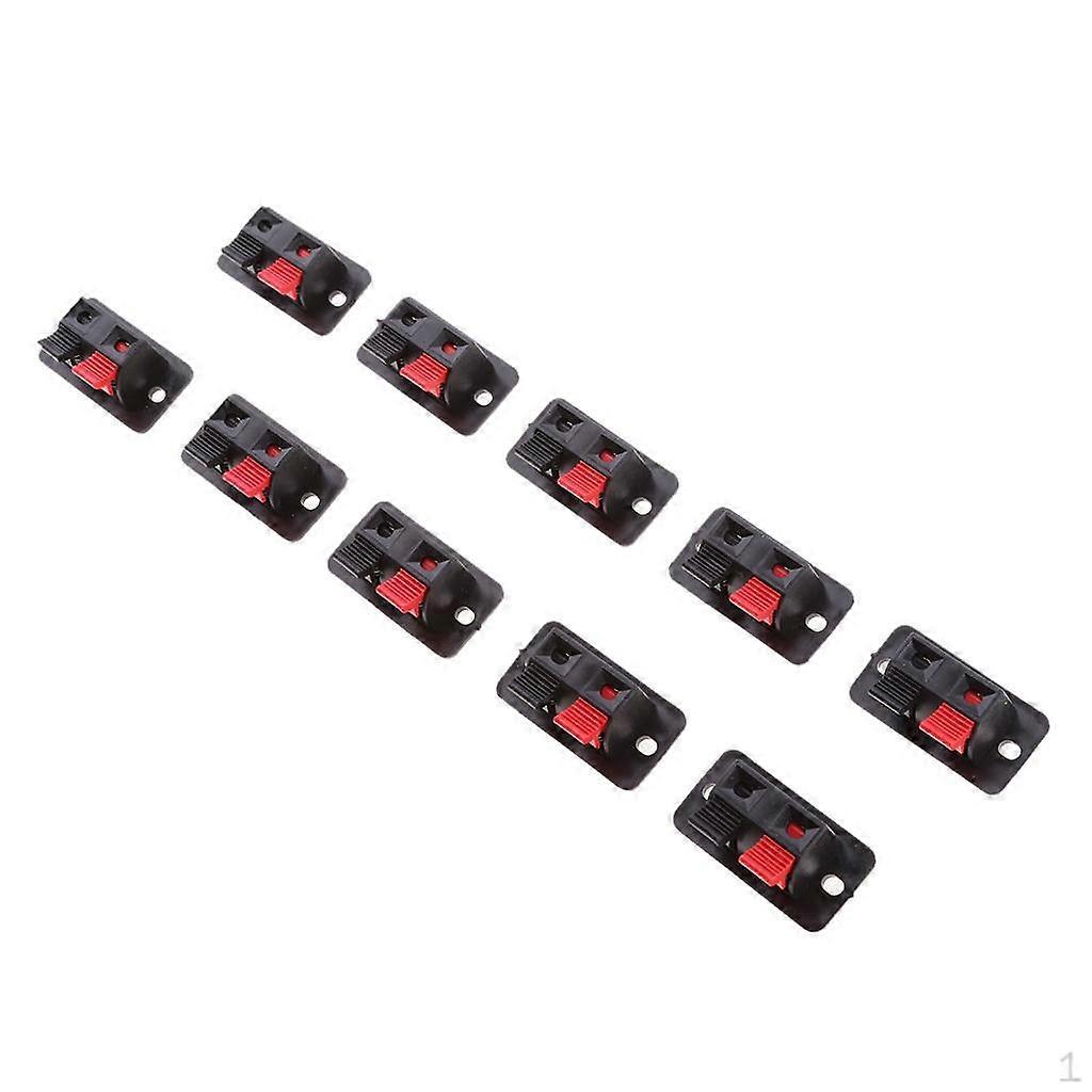 10 pieces Speaker Terminal Connectors, Audio Amplifier Connection Connectors