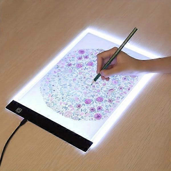 A5/A4/A3 LED drawing board with 3 brightness levels light pad/light box A4
