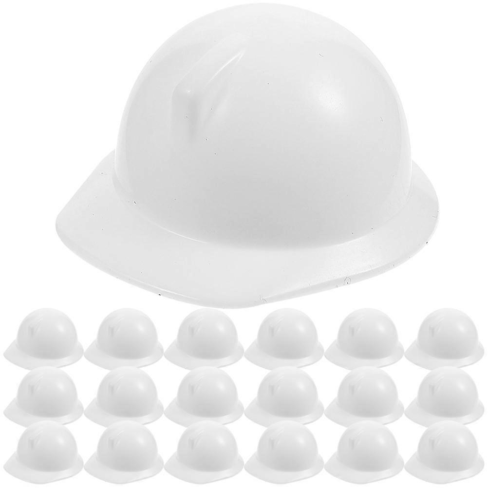 Hard Hats Mini Size Round Top Safe Material Various Occasions 20Pcs