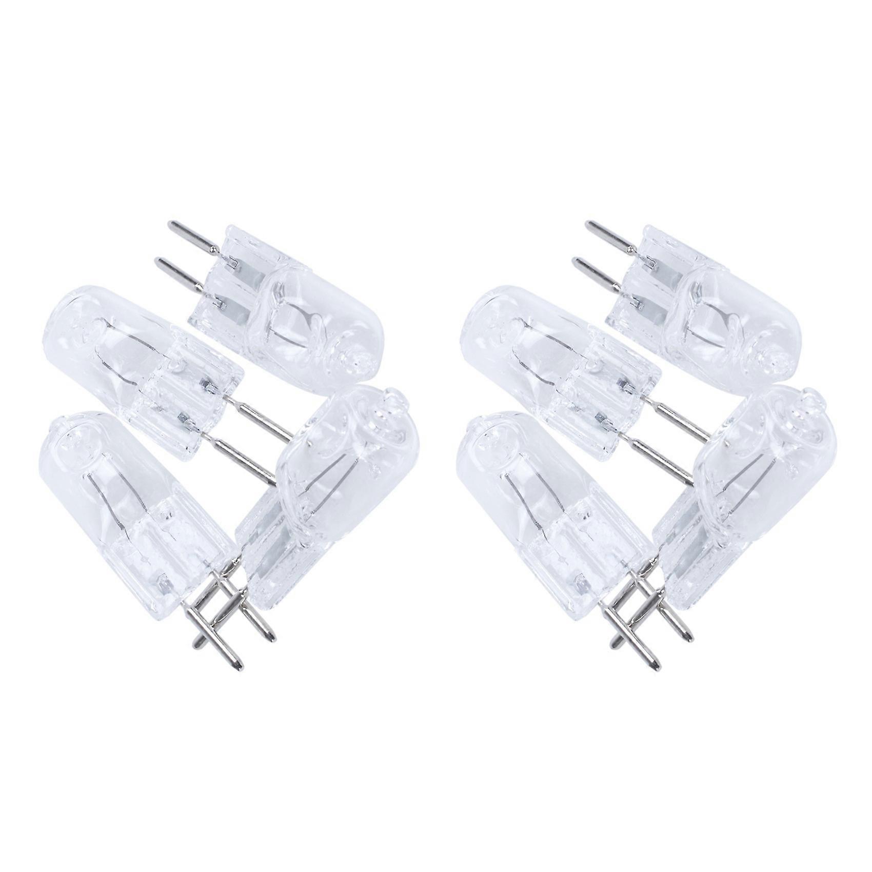 8x 220V 35W G5, 3 pin power supply dual halogen bulb warm white