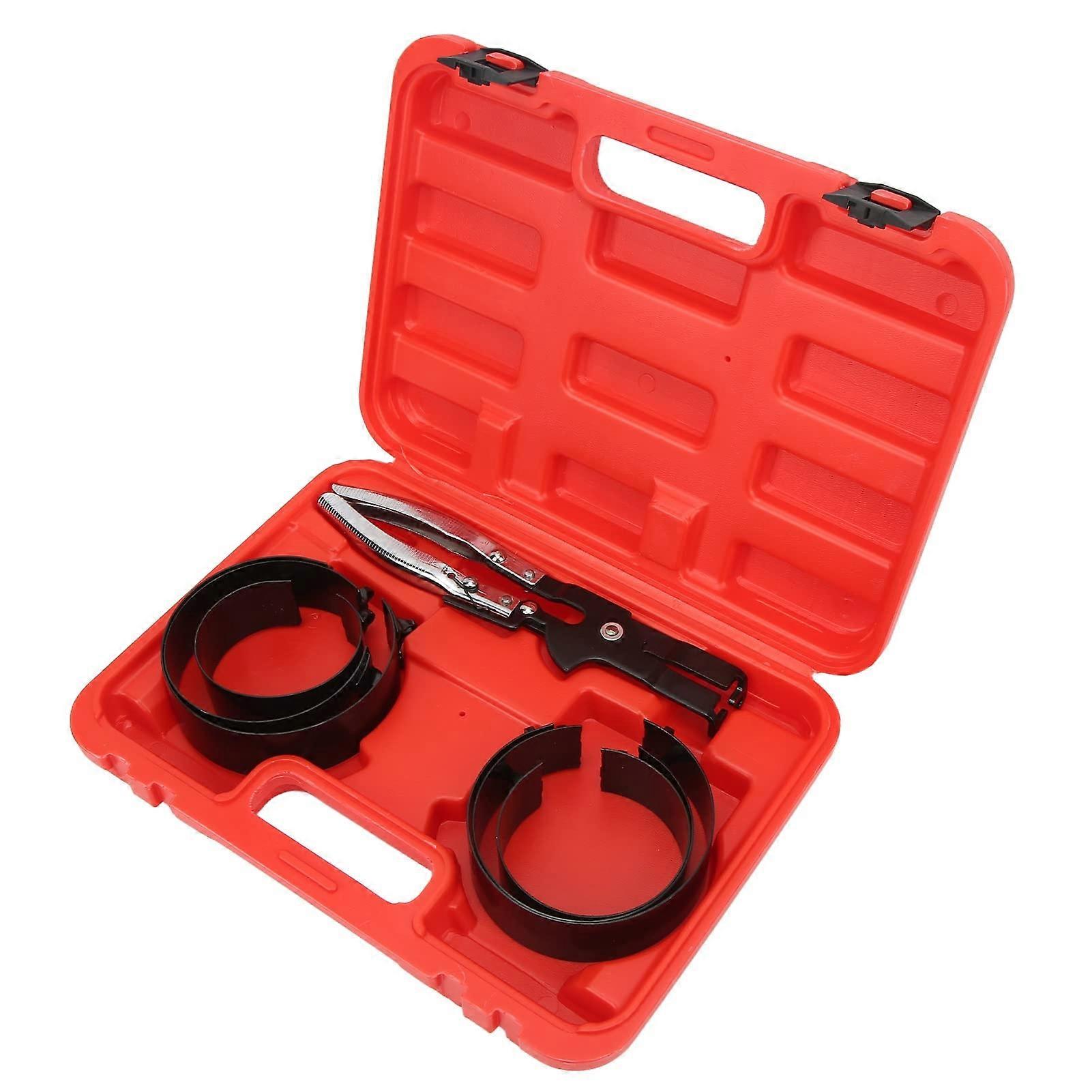 Piston Ring Compressor Kit, Universal Fit, 6 Band Size, Piston Installation Pliers, Automatic Maintenance Tool Ref: 2710