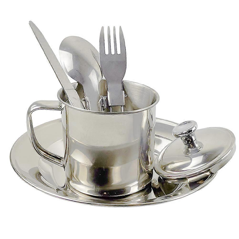 Outdoor Portable Cookware Set Designed For Camping And Hiking With 18.00cm Plate Diameter Featuring Ergonomic Style 1 Set