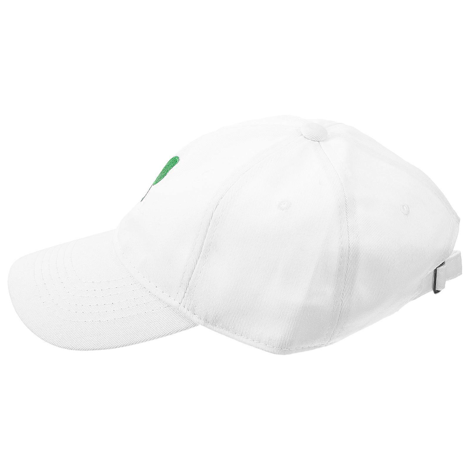 St Patrick's Day Baseball Cap with Adjustable Size and Shamrock Embroidery for Outdoor Use Green Cotton