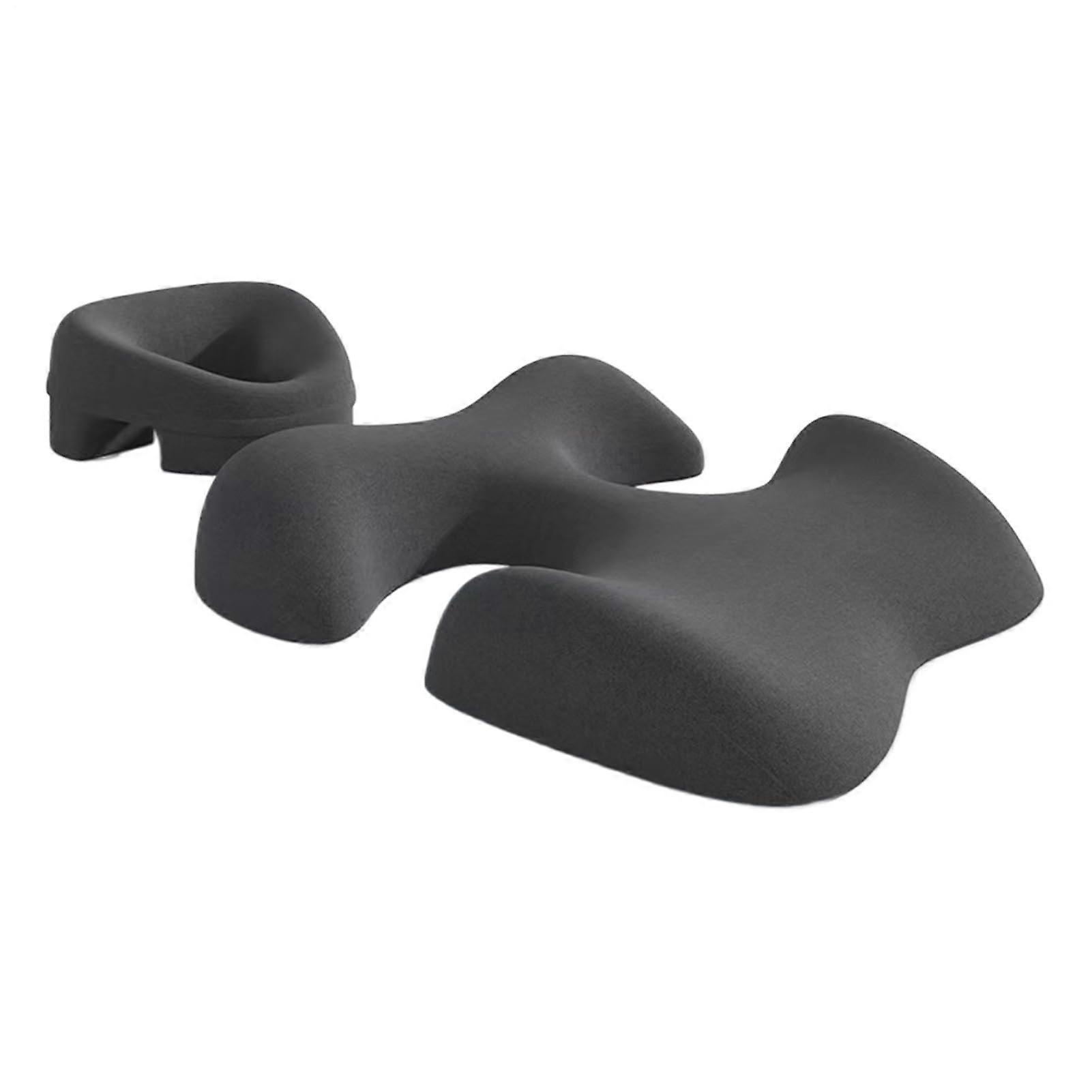 Sleeping pillow for stomach sleepers, soft adjustable memory foam