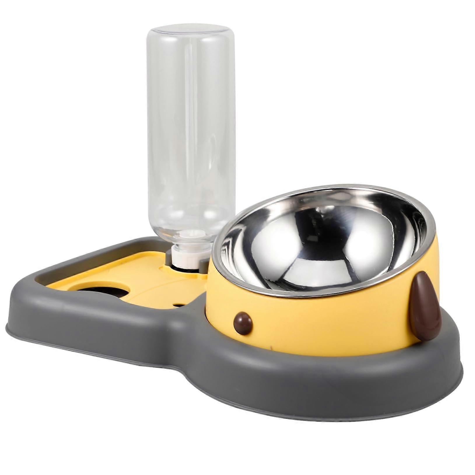 Feeding Bowl for Cats and Dogs, Automatic Water Dispenser with Reusable Design, Pet Feeder for All Sizes