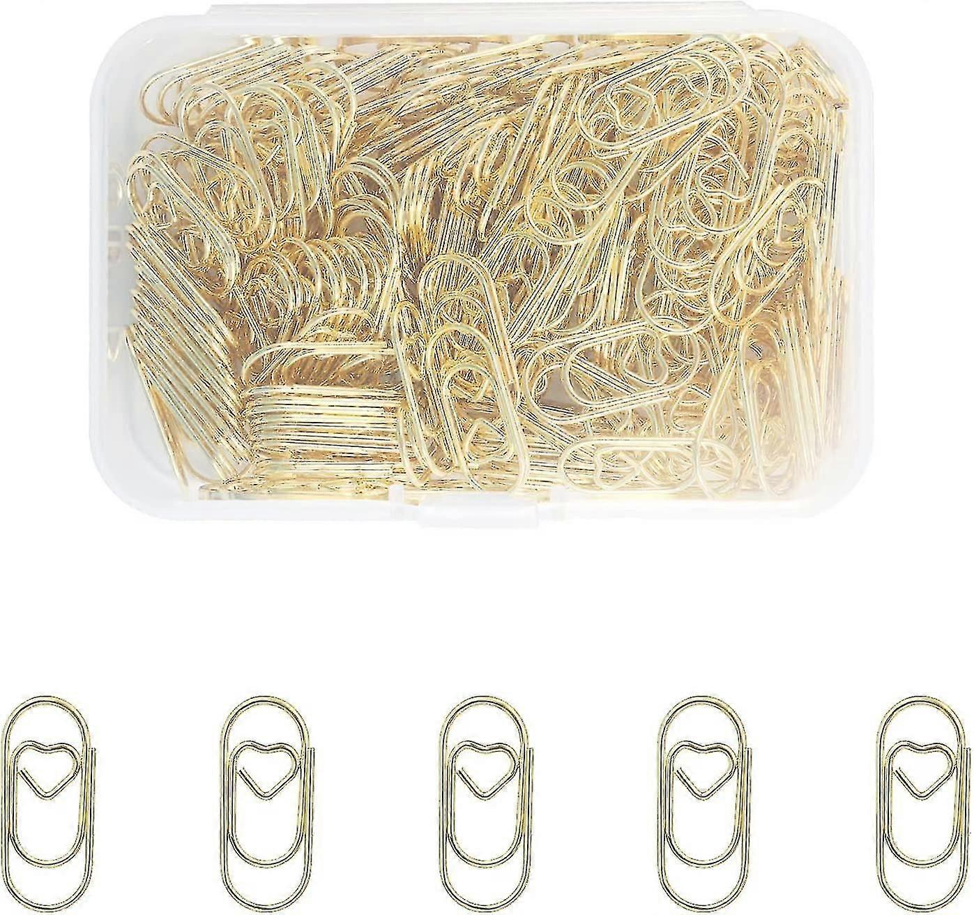 200st Mini Kärlek Hjärta Gem Guld