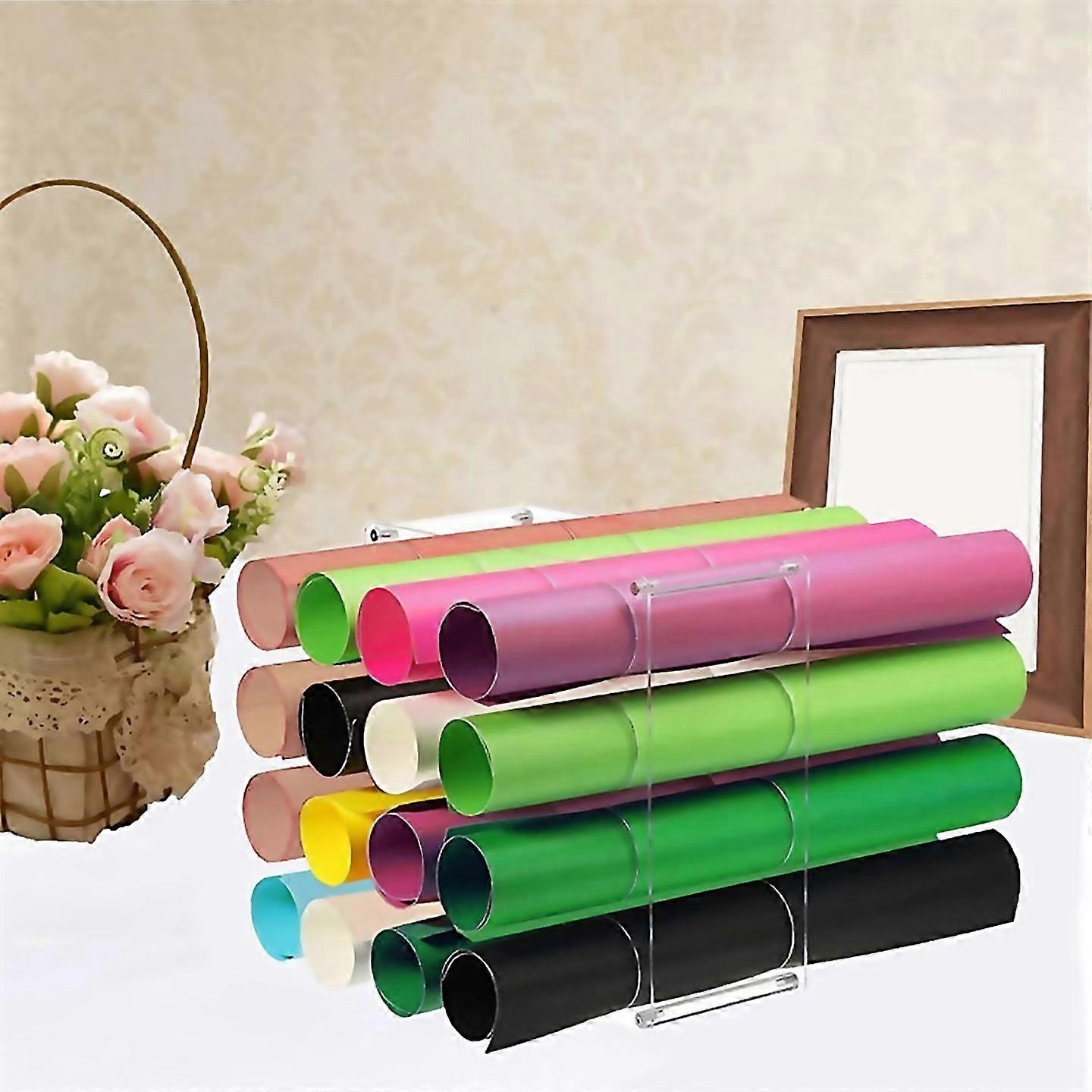 For Organization Multifunctional Craft Art Gift Wrap Storage 32hole