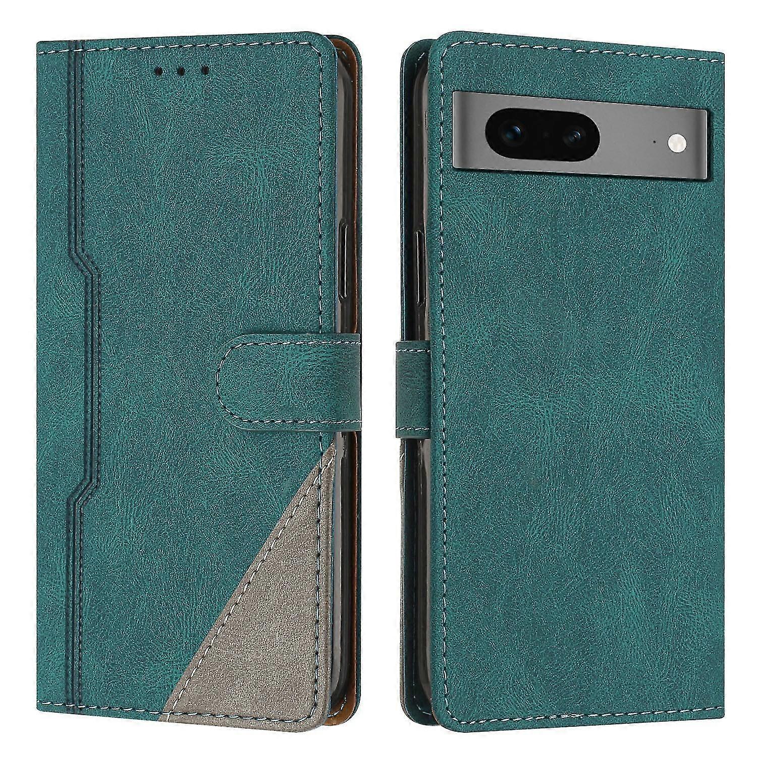 Leather Magnetic Clasp Case with Flip Wallet Stand Function Cover for